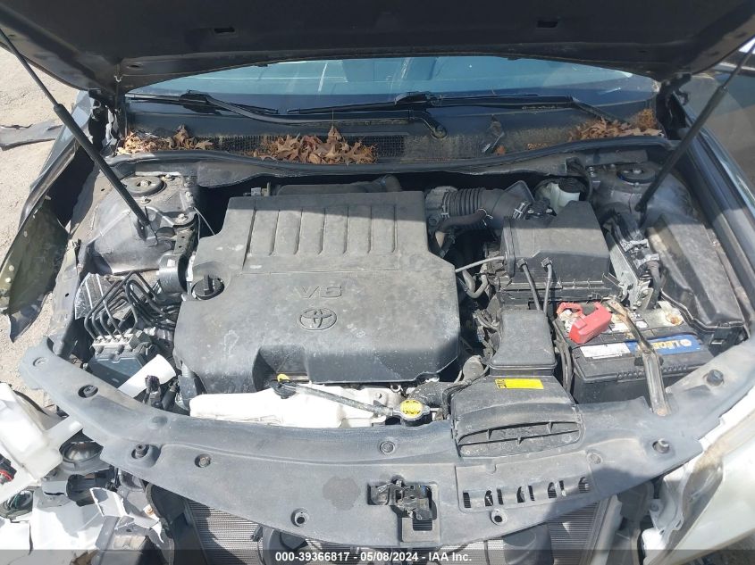 2012 Toyota Camry Xle V6 VIN: 4T1BK1FK5CU015880 Lot: 39366817