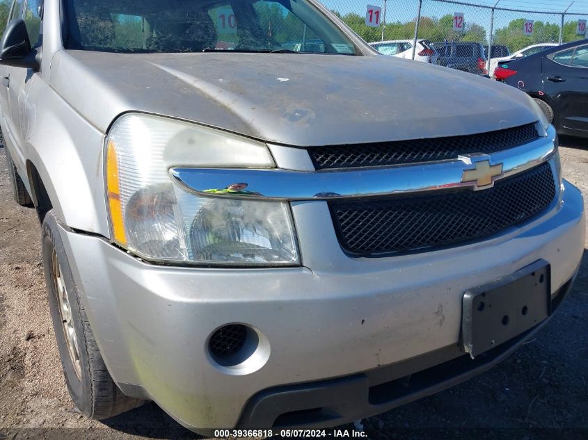 2007 Chevrolet Equinox Ls VIN: 2CNDL23F976098592 Lot: 39366818