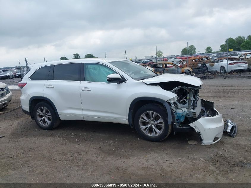 2016 Toyota Highlander Le Plus V6 VIN: 5TDBKRFH0GS268719 Lot: 39366819