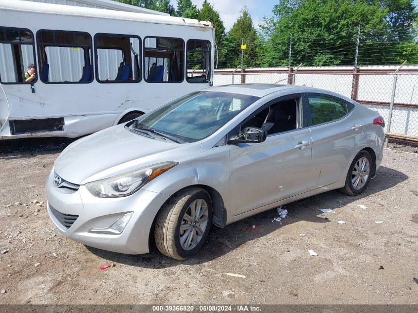 2015 Hyundai Elantra Se VIN: KMHDH4AE1FU433366 Lot: 39366820