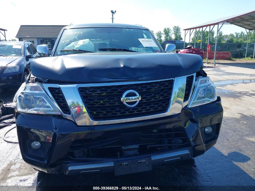 2019 Nissan Armada Sl VIN: JN8AY2NC5KX511259 Lot: 39366829