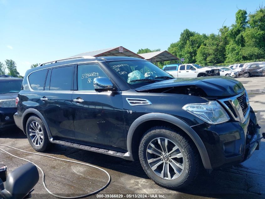 2019 Nissan Armada Sl VIN: JN8AY2NC5KX511259 Lot: 39366829