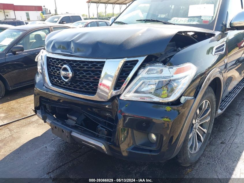 2019 Nissan Armada Sl VIN: JN8AY2NC5KX511259 Lot: 39366829