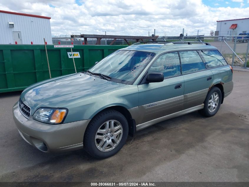 2004 Subaru Outback VIN: 4S3BH675946600105 Lot: 39366831