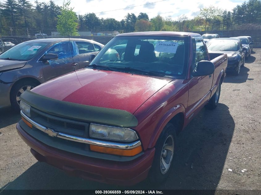 1998 Chevrolet S-10 Ls Fleetside VIN: 1GCCS1447WK208142 Lot: 39366859