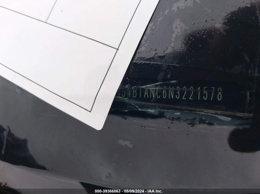 2022 Subaru Outback Limited VIN: 4S4BTANC6N3221578 Lot: 39366863