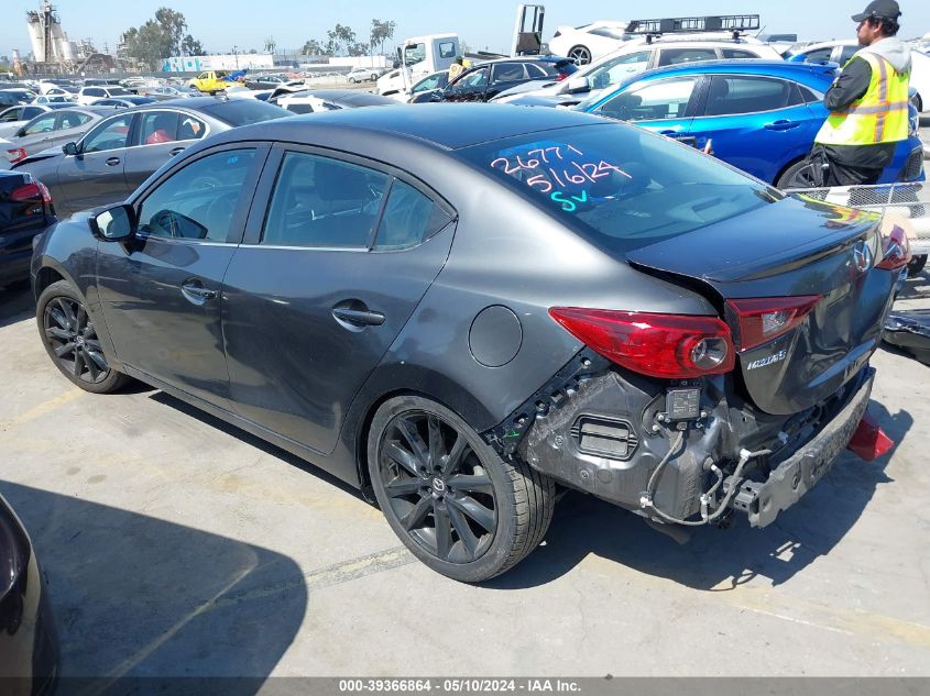 2018 Mazda Mazda3 Touring VIN: 3MZBN1V35JM223200 Lot: 39366864