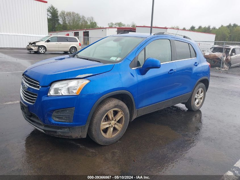 2015 Chevrolet Trax Lt VIN: KL7CJRSB7FB254442 Lot: 39366867