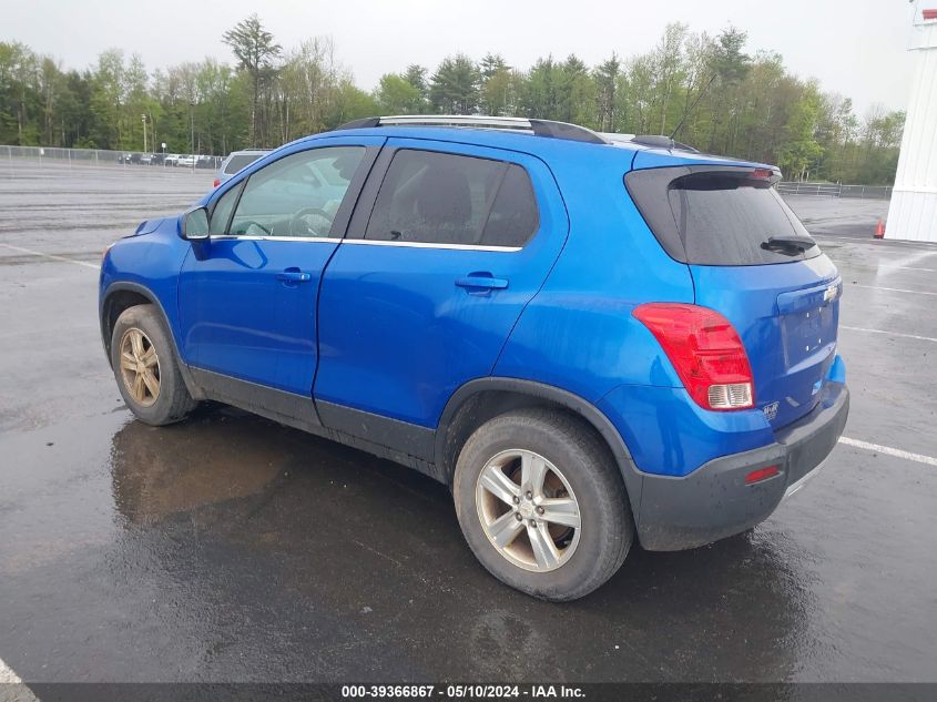 2015 Chevrolet Trax Lt VIN: KL7CJRSB7FB254442 Lot: 39366867