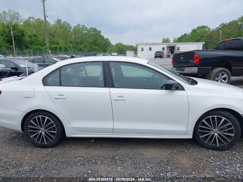 2016 Volkswagen Jetta 1.8T Sport VIN: 3VWD17AJ0GM419033 Lot: 39366876