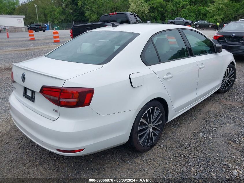 2016 Volkswagen Jetta 1.8T Sport VIN: 3VWD17AJ0GM419033 Lot: 39366876