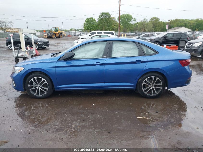 2023 Volkswagen Jetta 1.5T Sport VIN: 3VW7M7BU4PM009798 Lot: 39366878