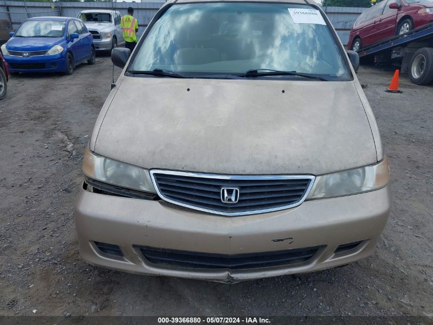 2000 Honda Odyssey Lx VIN: 2HKRL1859YH559128 Lot: 39366880