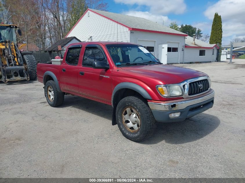 2002 Toyota Tacoma Base V6 VIN: 5TEHN72N52Z117047 Lot: 39366891