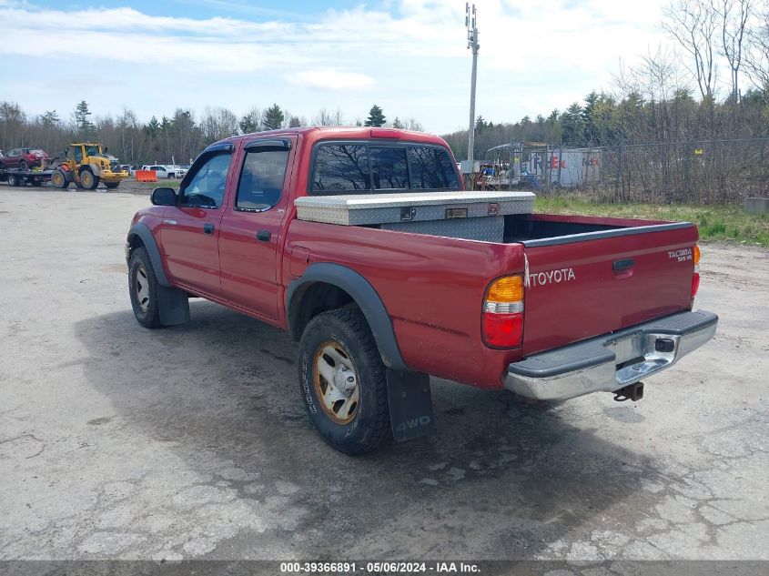 2002 Toyota Tacoma Base V6 VIN: 5TEHN72N52Z117047 Lot: 39366891