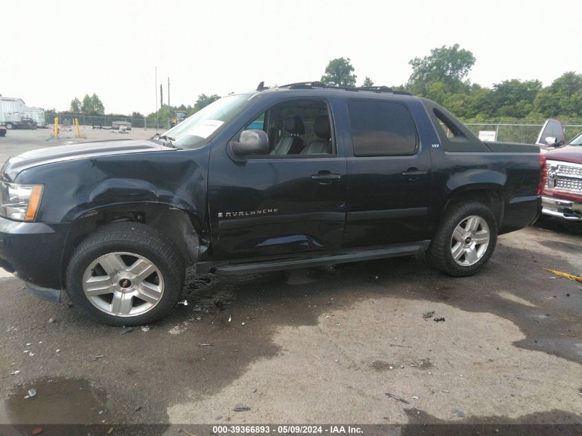 2007 Chevrolet Avalanche 1500 Ltz VIN: 3GNFK12367G134011 Lot: 39366893