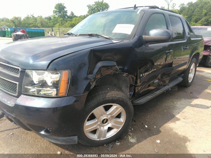 2007 Chevrolet Avalanche 1500 Ltz VIN: 3GNFK12367G134011 Lot: 39366893