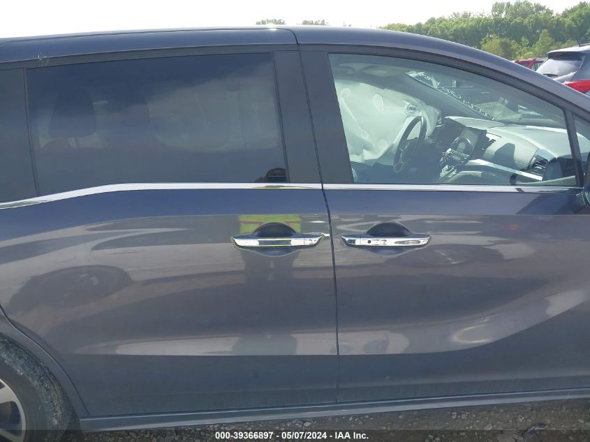 VIN 5FNRL6H82NB052895 2022 HONDA ODYSSEY TOURING