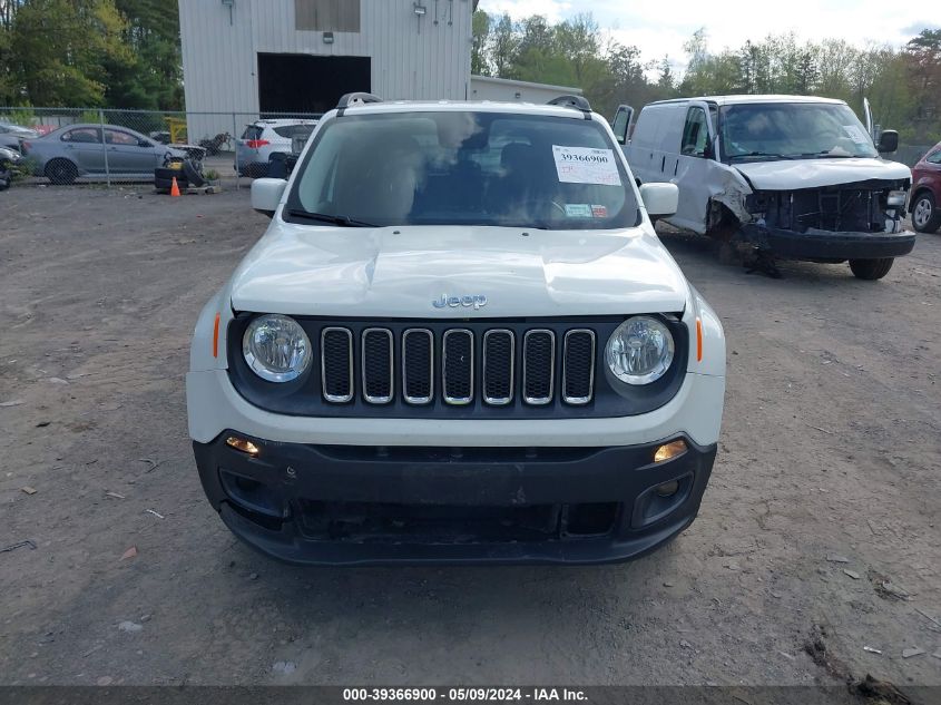 2017 Jeep Renegade Latitude 4X4 VIN: ZACCJBBB2HPE81072 Lot: 39366900