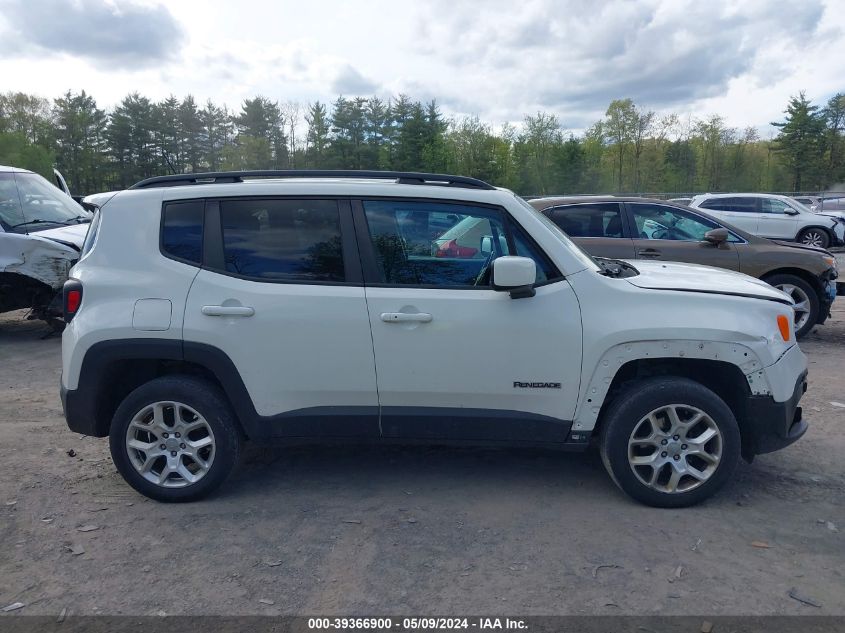 2017 Jeep Renegade Latitude 4X4 VIN: ZACCJBBB2HPE81072 Lot: 39366900