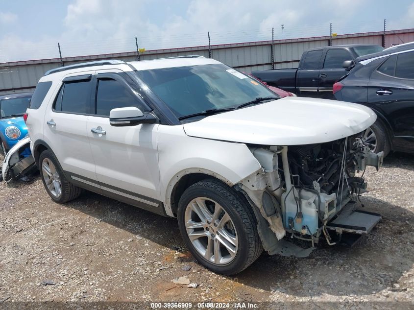 2017 Ford Explorer Limited VIN: 1FM5K7FH1HGB87561 Lot: 39366909