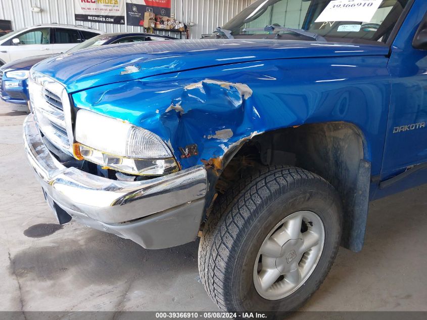 2000 Dodge Dakota Slt/Sport VIN: 1B7GG22N1YS636179 Lot: 39366910