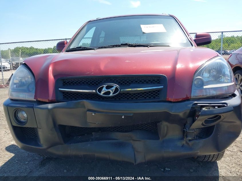 2008 Hyundai Tucson Limited V6/Se VIN: KM8JN72D18U850251 Lot: 39366911