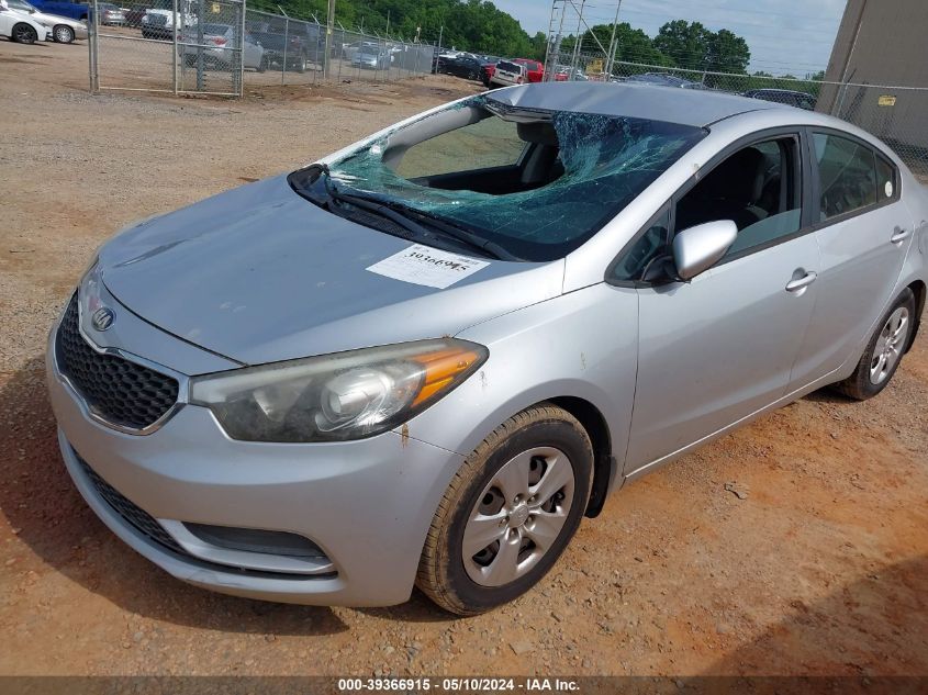 2015 Kia Forte Lx VIN: KNAFX4A68F5404866 Lot: 39366915