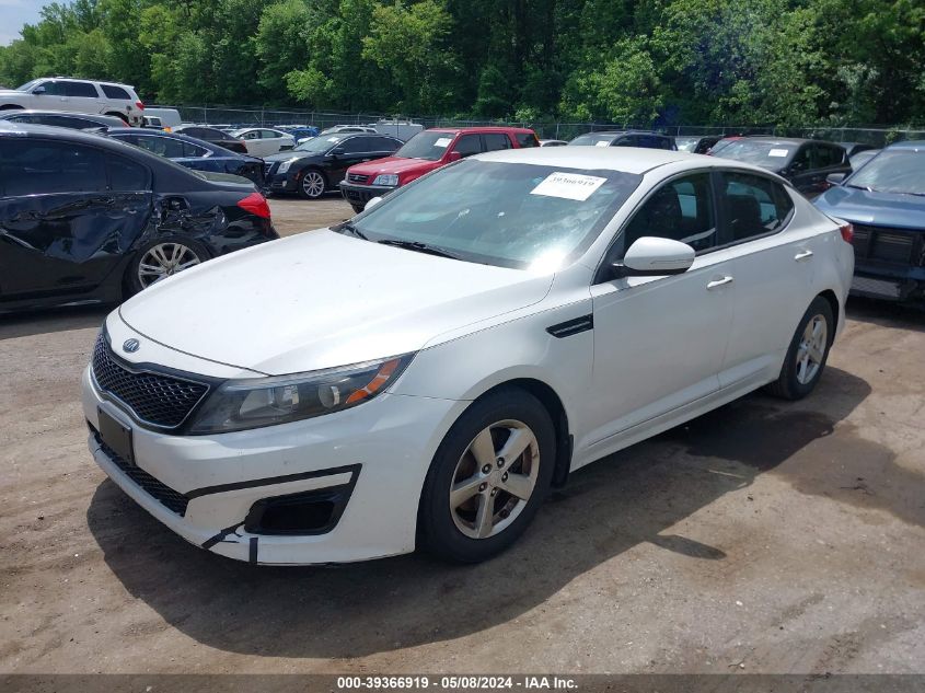 2015 Kia Optima Lx VIN: KNAGM4A79F5633577 Lot: 39366919