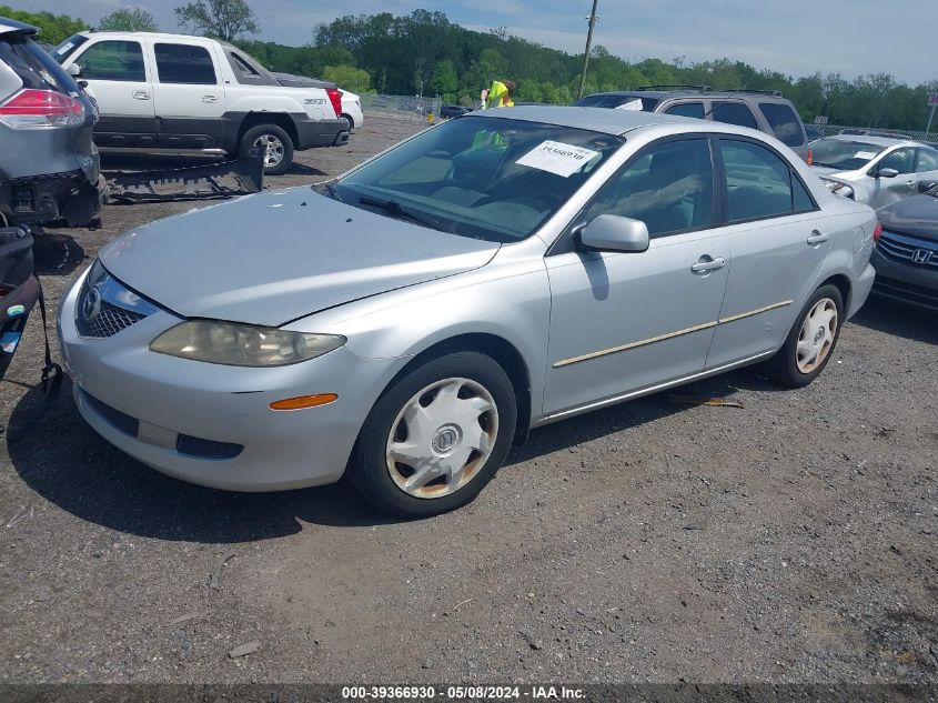 2005 Mazda Mazda6 I Base VIN: 1YVFP80C055M62867 Lot: 39366930