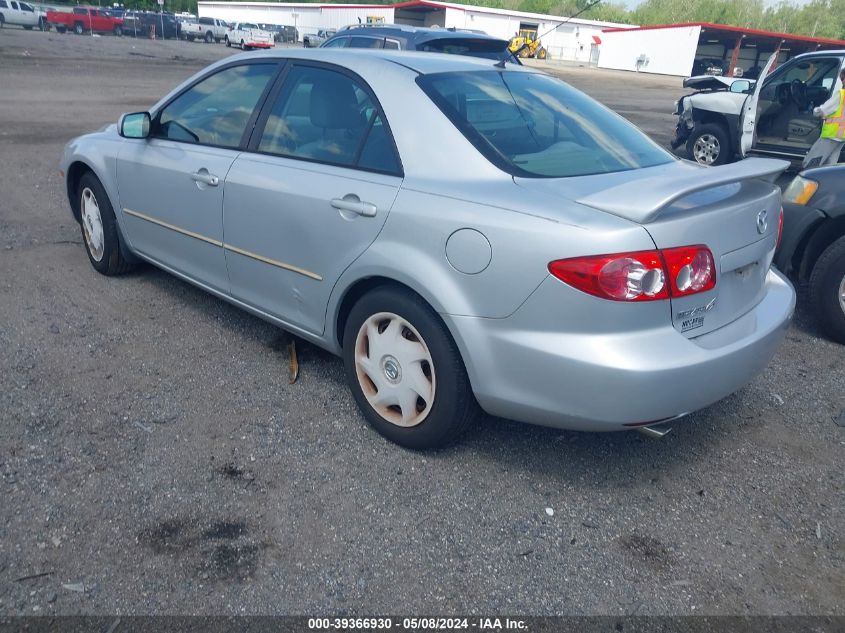 2005 Mazda Mazda6 I Base VIN: 1YVFP80C055M62867 Lot: 39366930