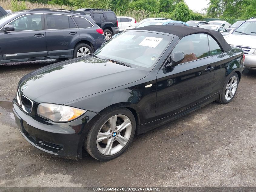 WBAUN1C5XAVH82070 | 2010 BMW 128I