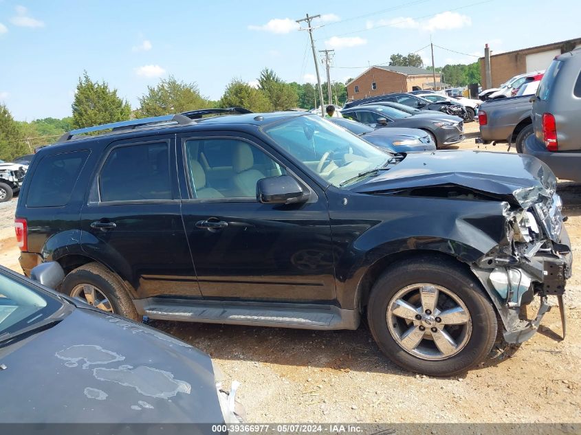 2012 Ford Escape Limited VIN: 1FMCU0EGXCKA71377 Lot: 39366977