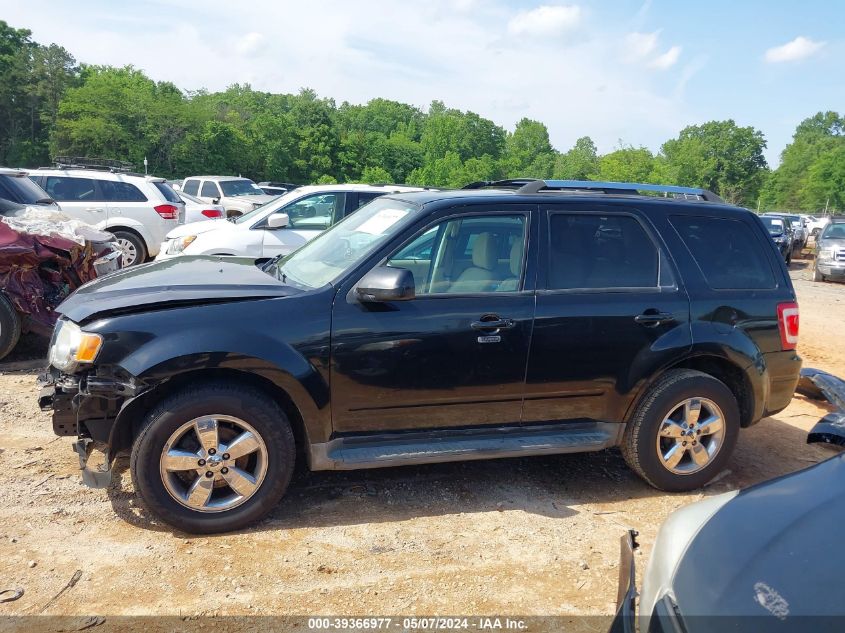 2012 Ford Escape Limited VIN: 1FMCU0EGXCKA71377 Lot: 39366977