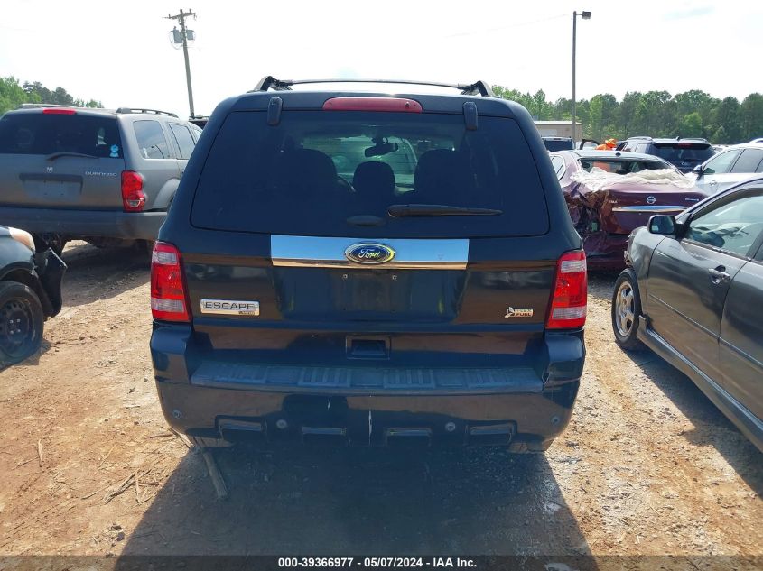 2012 Ford Escape Limited VIN: 1FMCU0EGXCKA71377 Lot: 39366977