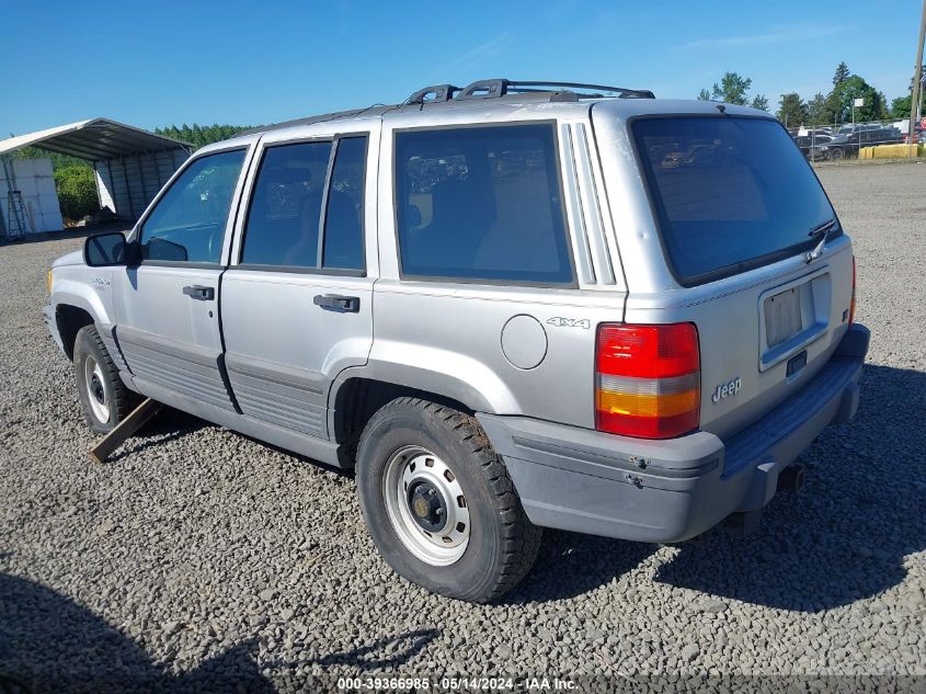 1993 Jeep Grand Cherokee Laredo VIN: 1J4GZ58Y5PC591280 Lot: 39366985