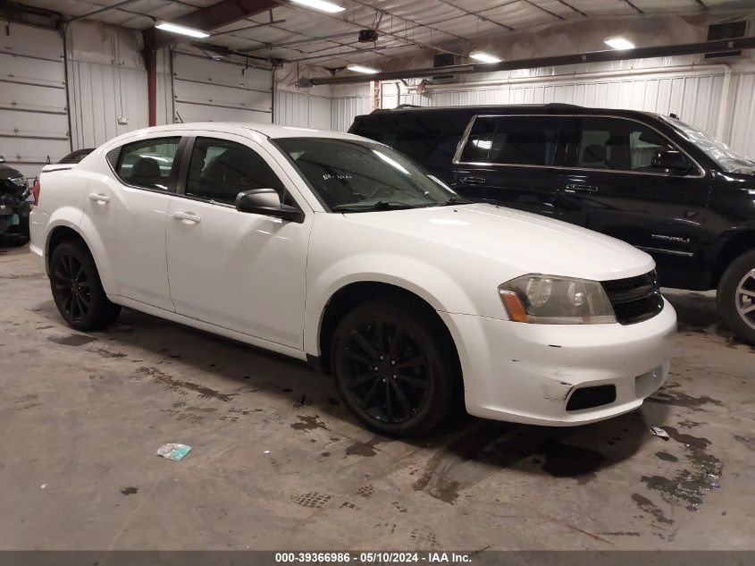 2014 Dodge Avenger Se VIN: 1C3CDZAG0EN147032 Lot: 39366986