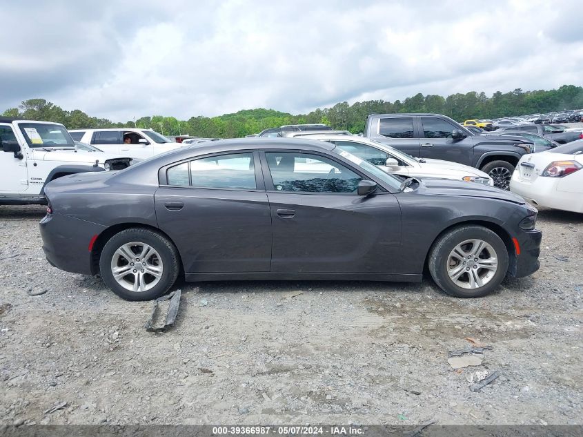 2022 Dodge Charger Sxt Rwd VIN: 2C3CDXBG9NH132895 Lot: 39366987