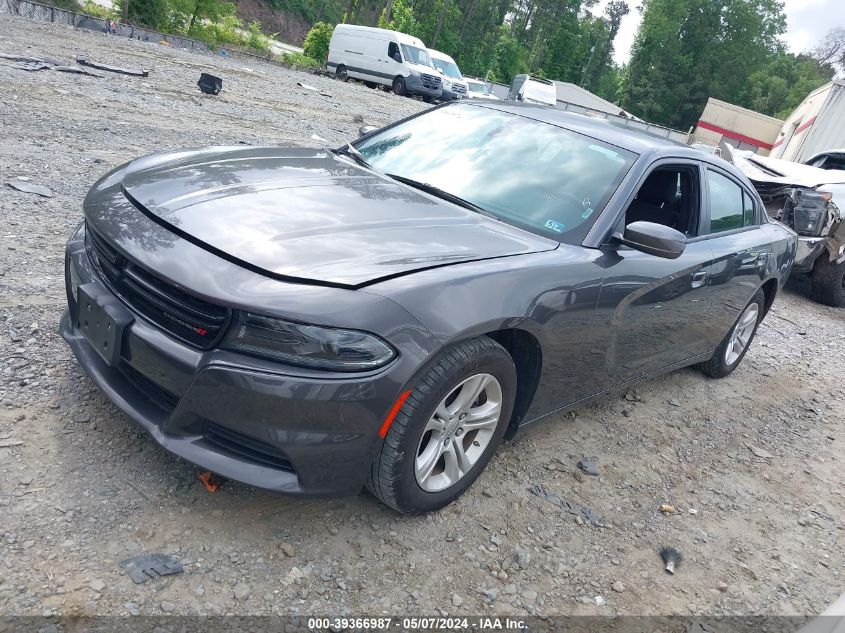 2022 Dodge Charger Sxt Rwd VIN: 2C3CDXBG9NH132895 Lot: 39366987