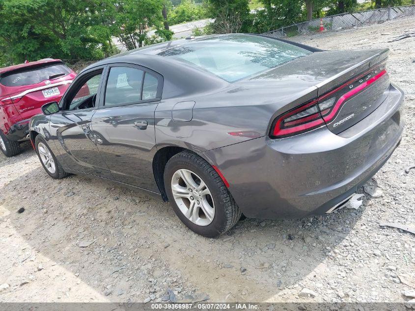 2022 Dodge Charger Sxt Rwd VIN: 2C3CDXBG9NH132895 Lot: 39366987