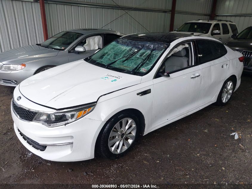 2016 KIA OPTIMA EX - 5XXGU4L37GG089638