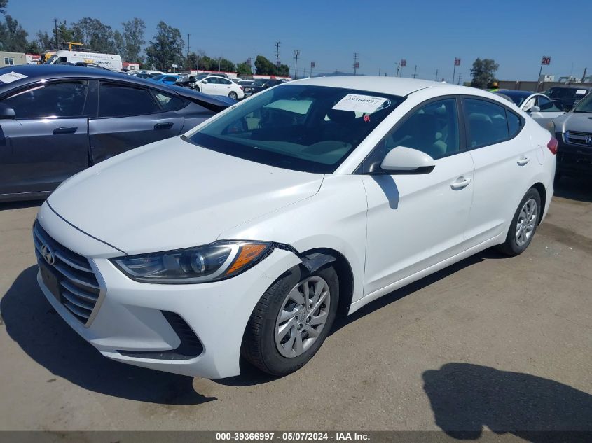 2017 Hyundai Elantra Se VIN: 5NPD74LFXHH071127 Lot: 39366997