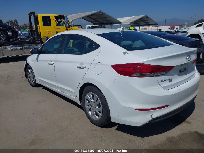 2017 Hyundai Elantra Se VIN: 5NPD74LFXHH071127 Lot: 39366997