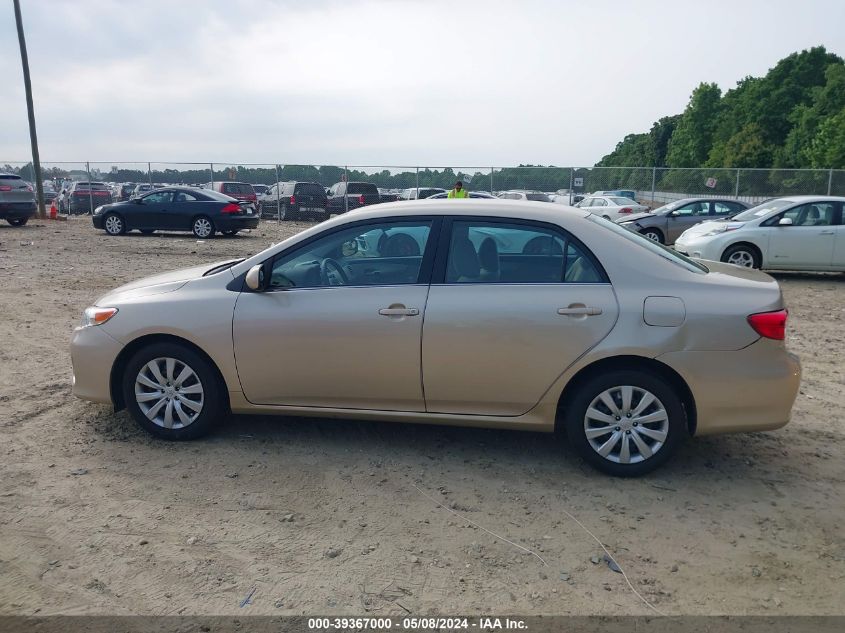 2013 Toyota Corolla Le VIN: 5YFBU4EE5DP074759 Lot: 39367000