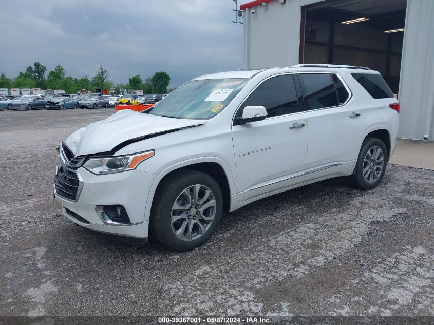 2021 Chevrolet Traverse Fwd Premier VIN: 1GNERKKWXMJ141495 Lot: 39367001