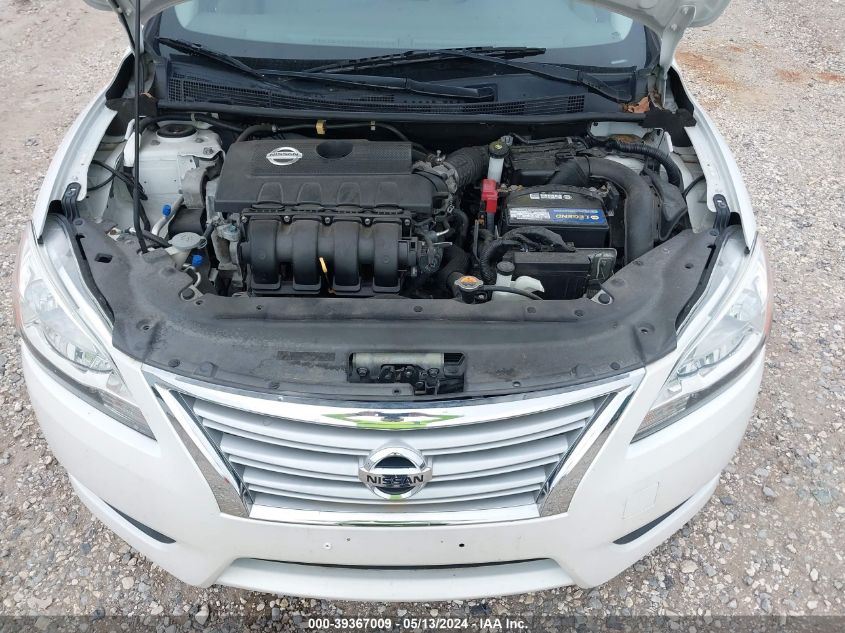 2013 Nissan Sentra Sv VIN: 3N1AB7AP8DL655277 Lot: 39367009