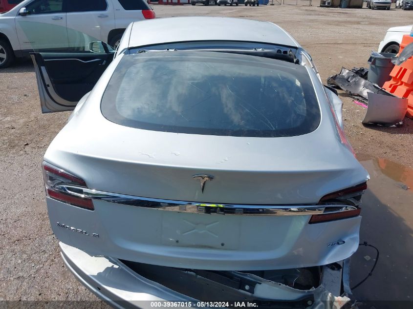 2016 Tesla Model S 60D/70D/75D/85D/90D VIN: 5YJSA1E20GF175091 Lot: 39367015