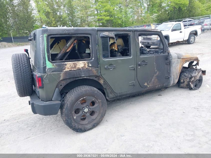 2016 Jeep Wrangler Unlimited Sport VIN: 1C4HJWDG9GL116476 Lot: 39367021