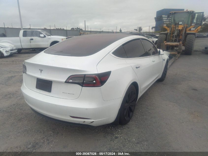 2019 Tesla Model 3 Long Range/Performance VIN: 5YJ3E1EB2KF512006 Lot: 39367026