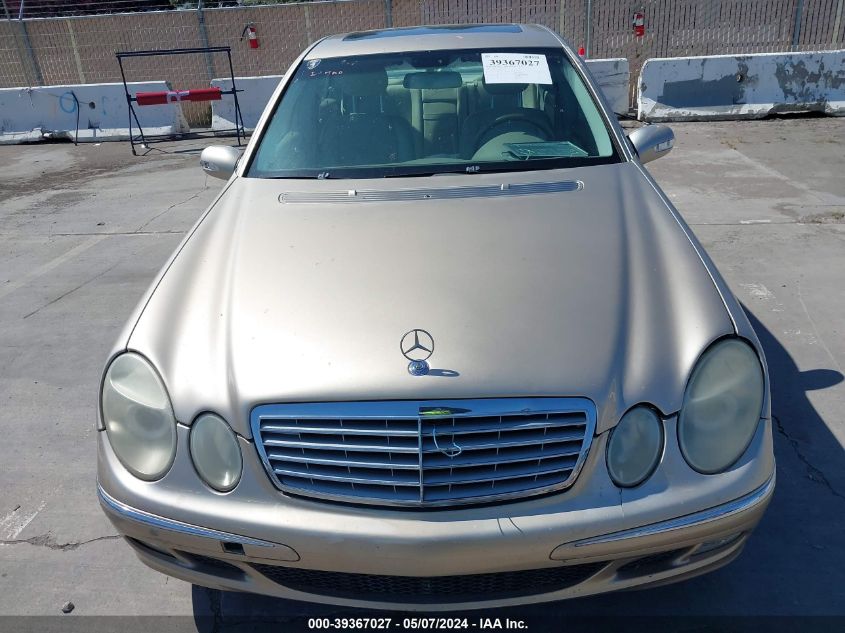 2003 Mercedes-Benz E 320 VIN: WDBUF65J43A293077 Lot: 39367027